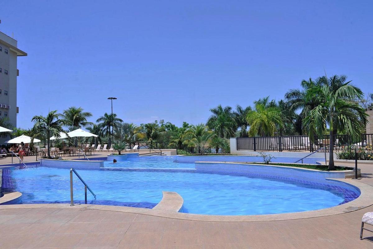 Nautico Flat Com Acesso Ao Clube Nautico Praia- Caldas Novas Калдас Новас Екстериор снимка