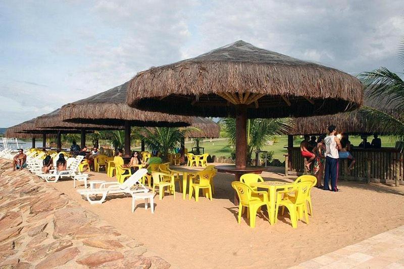 Nautico Flat Com Acesso Ao Clube Nautico Praia- Caldas Novas Калдас Новас Екстериор снимка